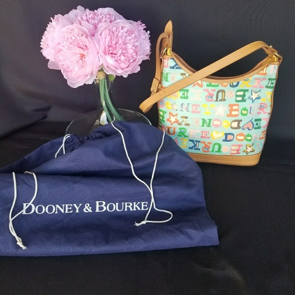 Dooney & Bourke Handbags - EUC Dooney & Bourke Light Blue/Multi Handbag